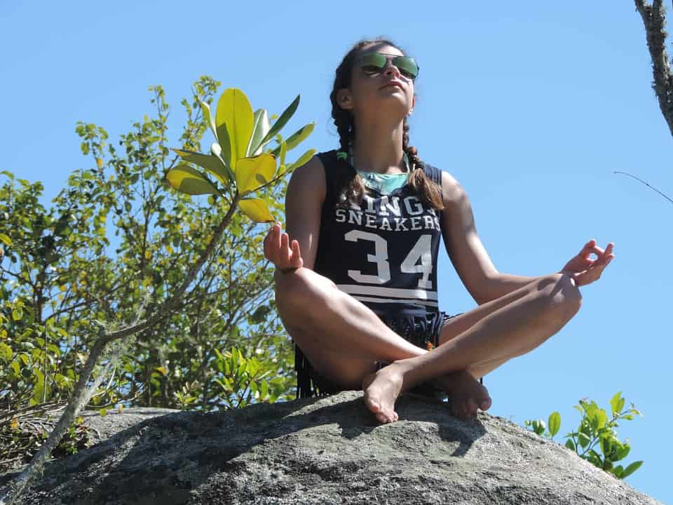 Peace, Yoga, Meditation, Child